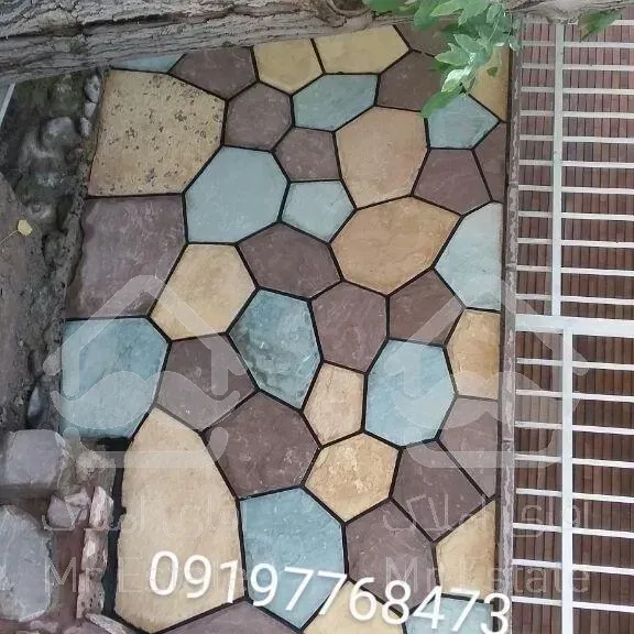 اجرای سنگ لاشه دیوار فرزی