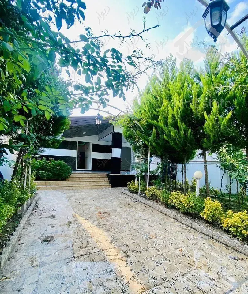 ویلاباغ مشجر۲۶۰ متر با ویو جنگل در آهودشت نور