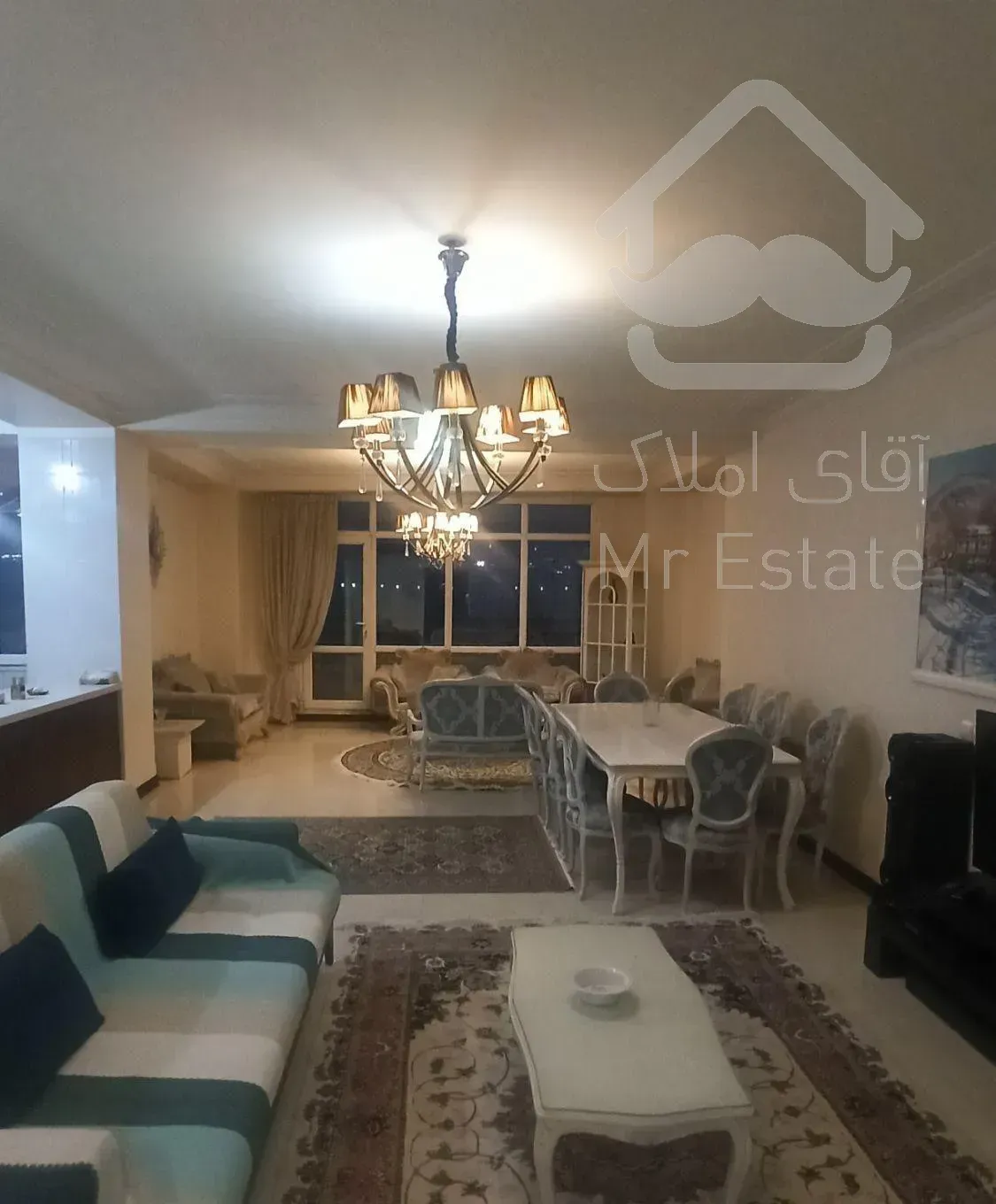 120 متر/برج آبشار/مبله کامل/تراس وسیع/مجرد