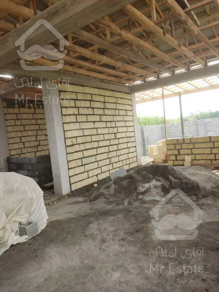 ویلای نیمه کاره ساحلی