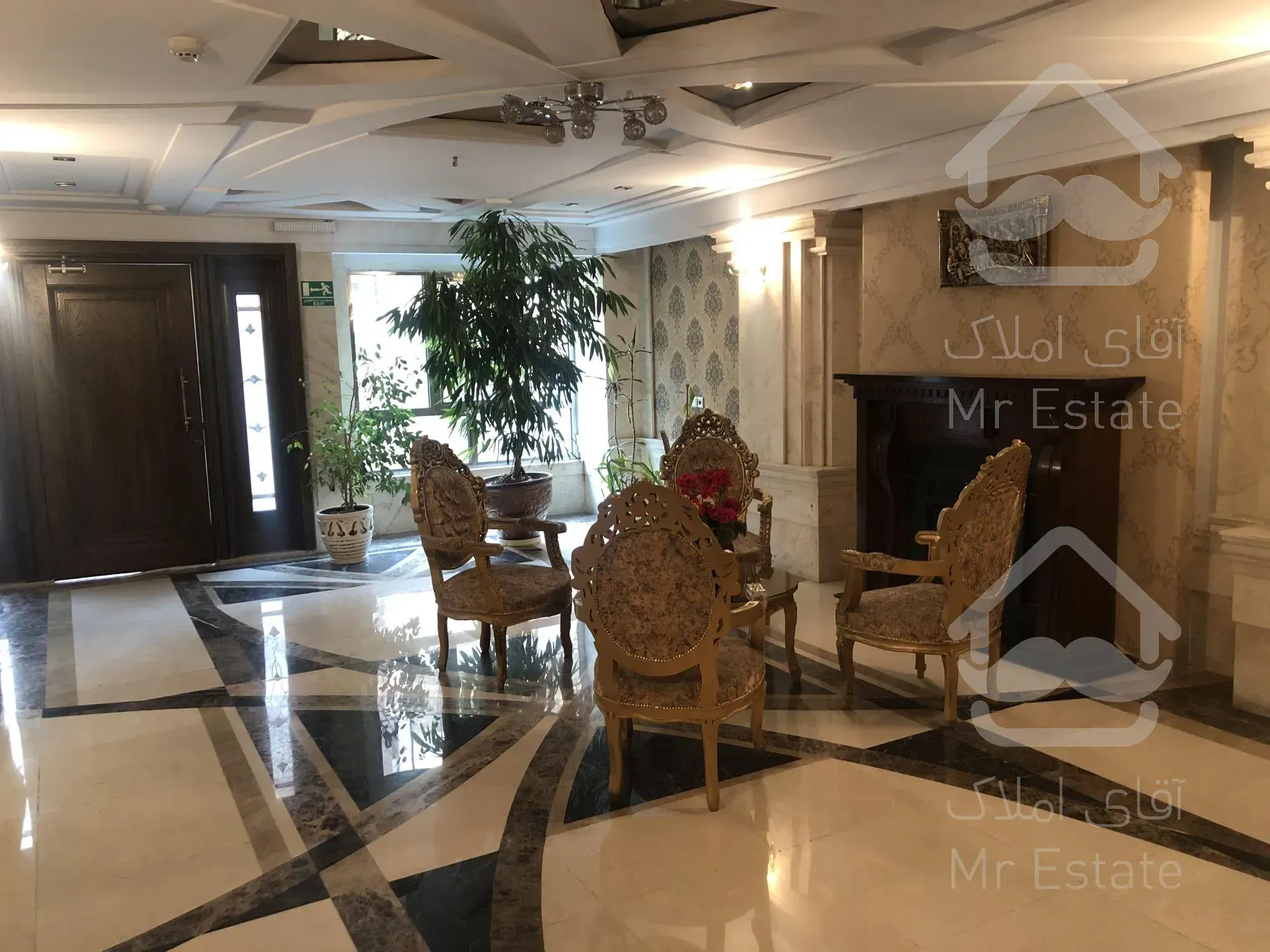 رهن و اجاره آپارتمان ۲۳۰ متری ۳ خوابه اقدسیه