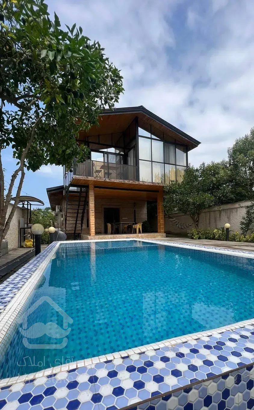 ویلاچوبی استخردار/سه خوابه/کوهپایه ویو جنگل