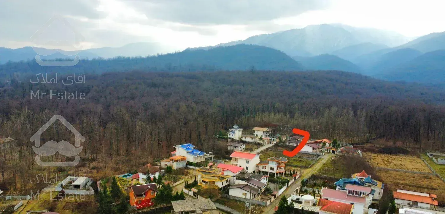 ویلا جنگلی با چشم انداز ویو دنج آروم دوهزارسه هزار
