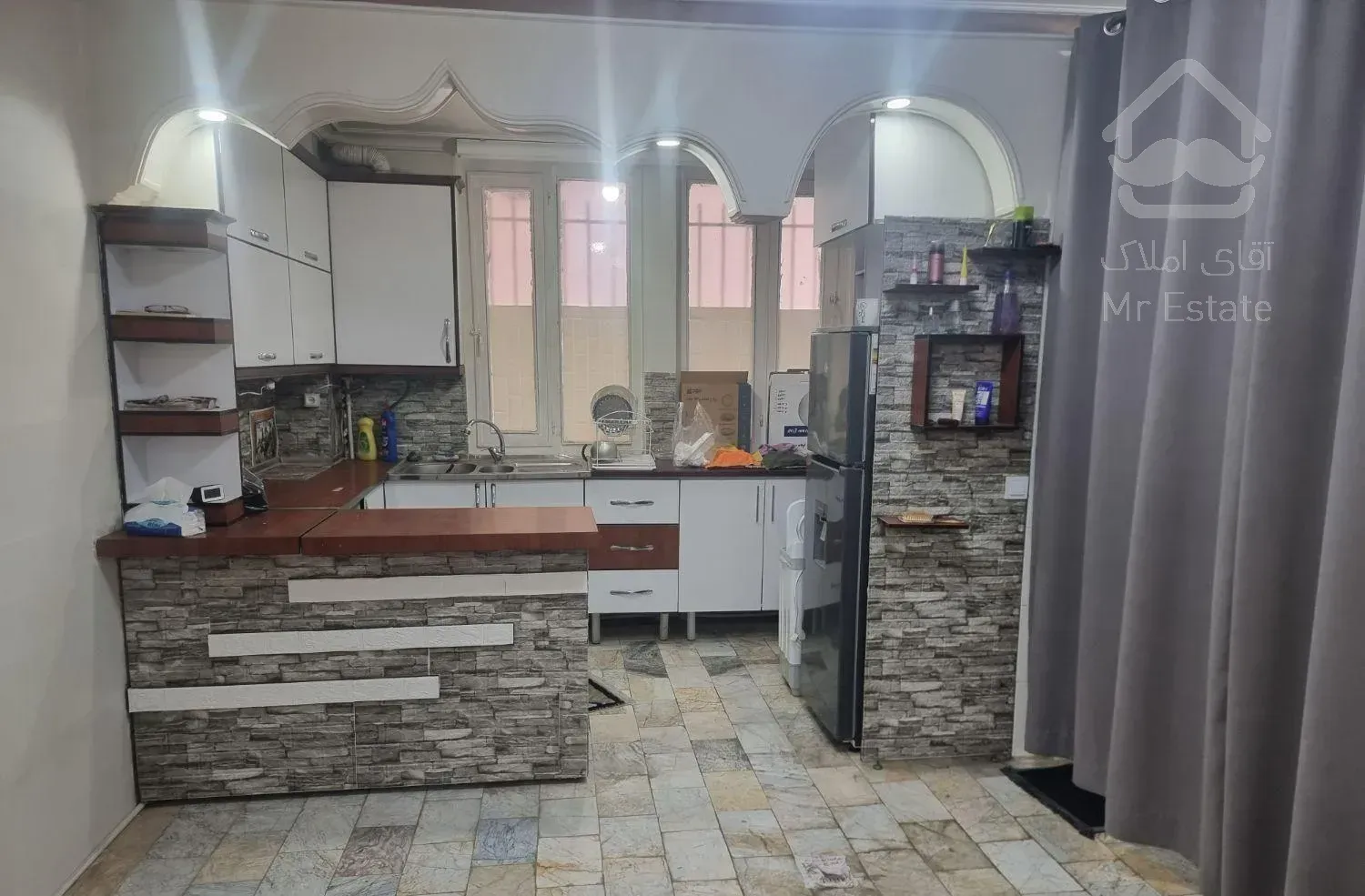 اجاره آپارتمان ۴۵ متری ۱ خوابه همکف در مهرآباد