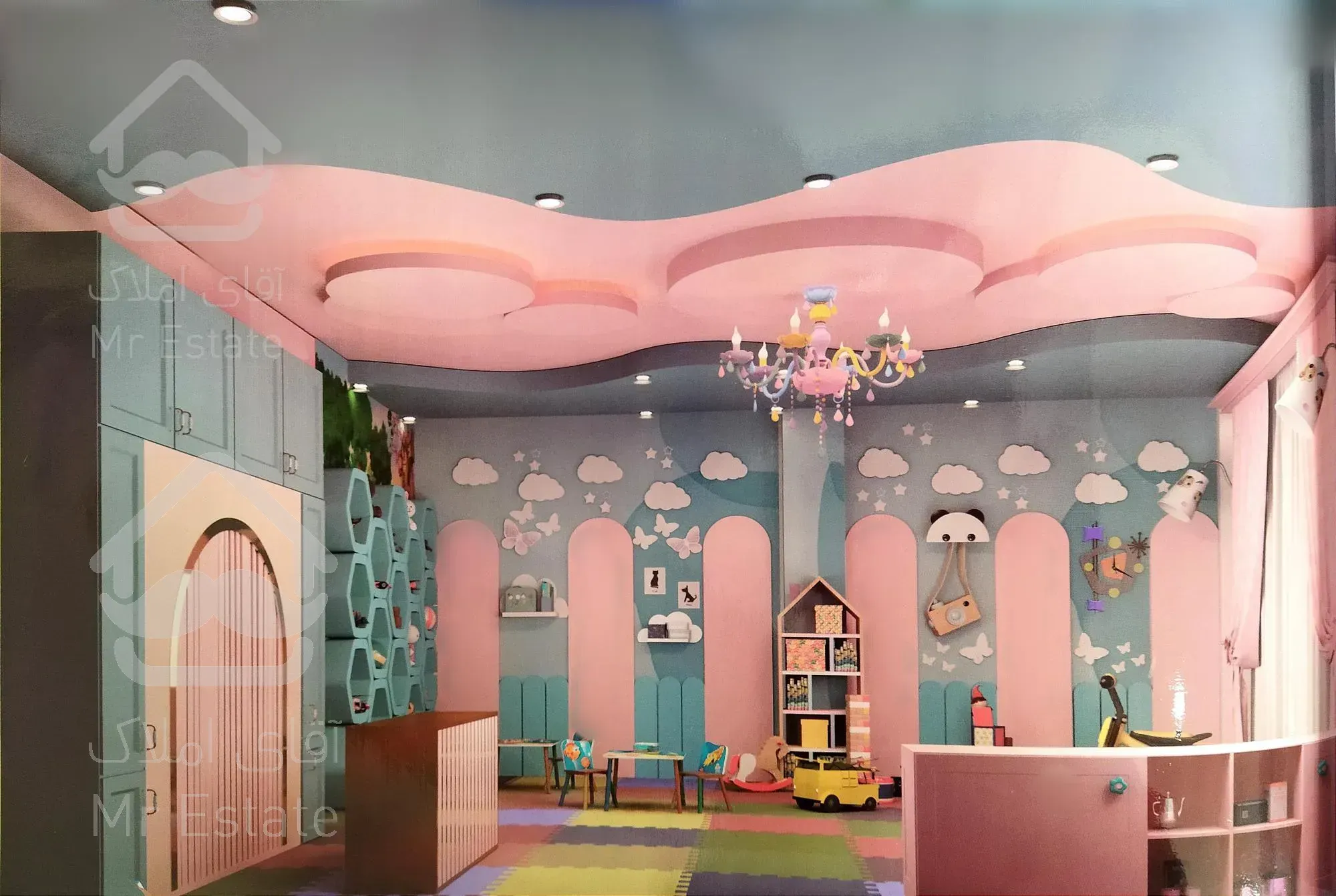 برج مجلل سیمرغ ۱۱۴ متری ۲ خواب/ویودار