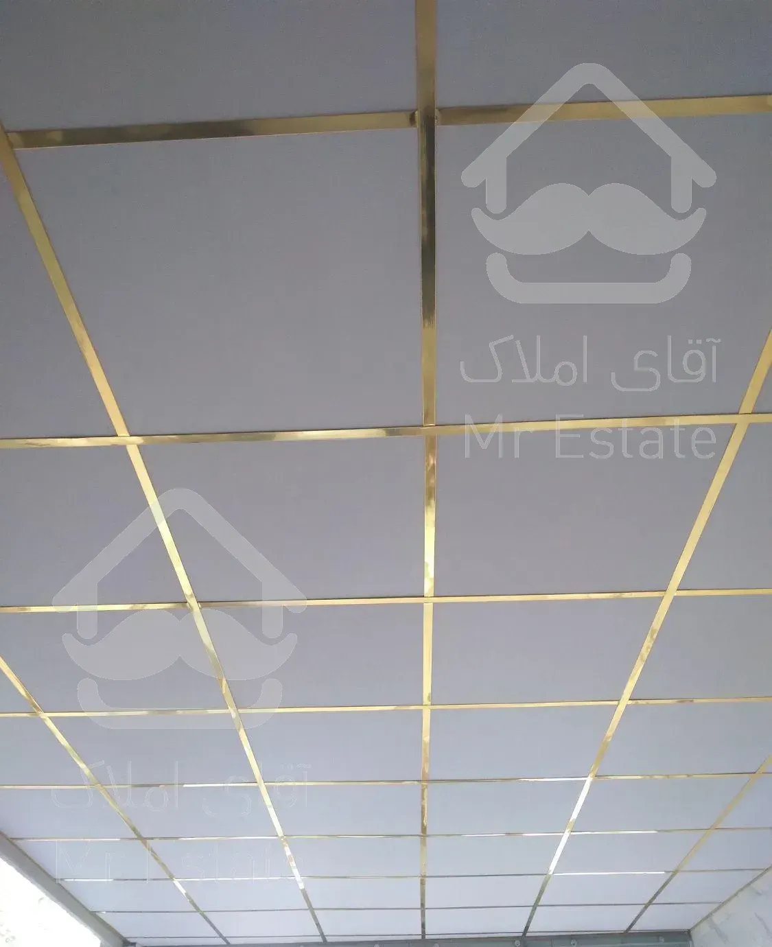اجرای سقف کاذب  تایل ۶۰*۶۰سقفهای پی وی سی