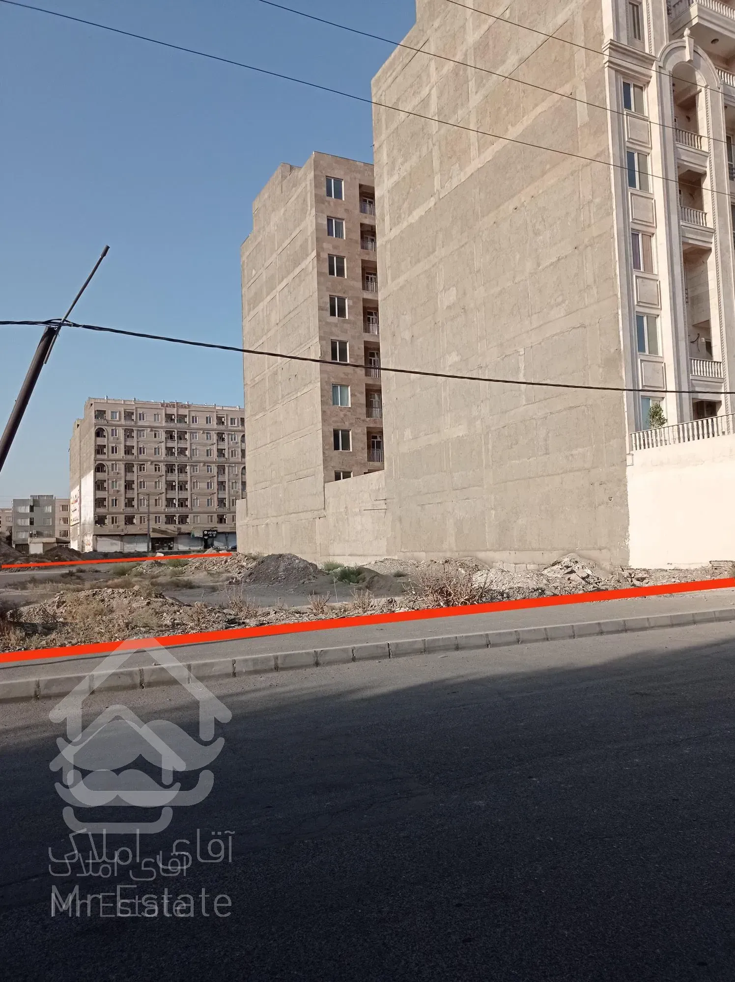 فروش یک قطعه زمین 1600 متری مخصوص سرمایه گذاری و مشارکت