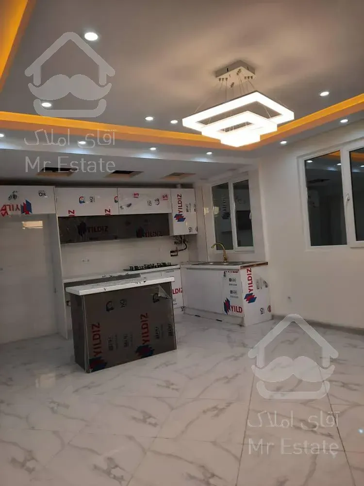 آپارتمان ۵۶متری ۱ خواب، فول امکانات، نوسازکلید نخورده، ستارخان،متریال عالی