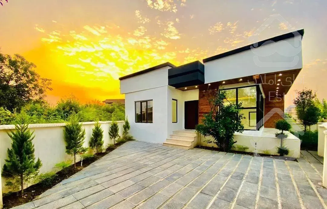 ویلامدرن جنگلی مینیمال/داخل شهرک/200 متر