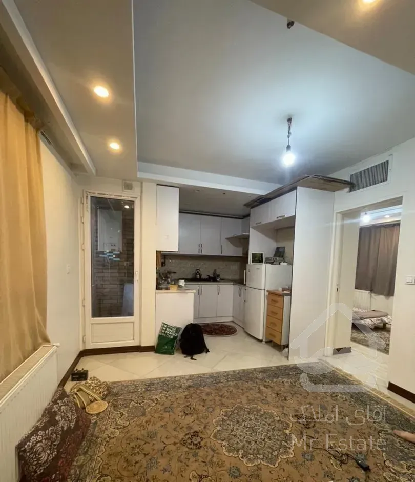 ۴۵متر. فول امکانات. خوش نقشه. سالن پرده خور