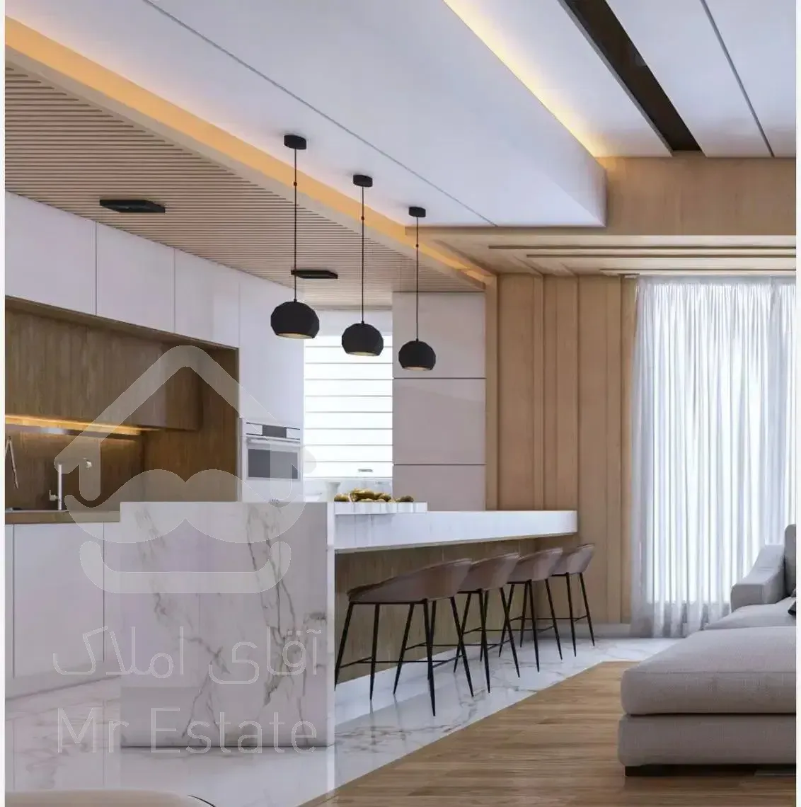 متراژ 110متر تا 320متربصورت اقساط