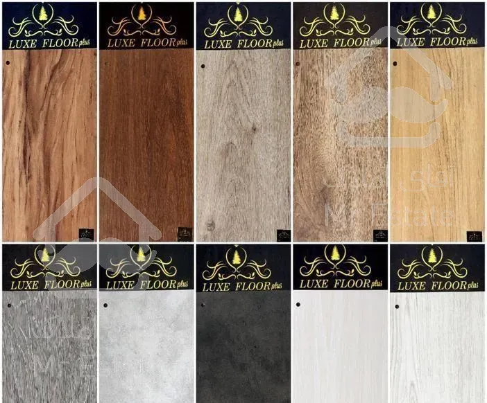 کف پوش رولی کفپوش لمینت چوبی و pvc