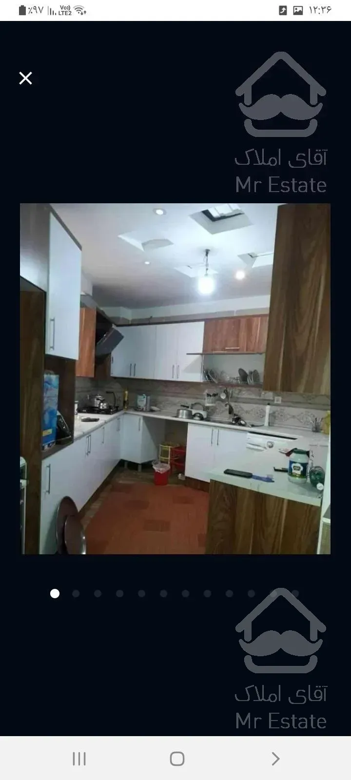 آپارتمان ۱۳۰ متری دو خواب طبقه اول