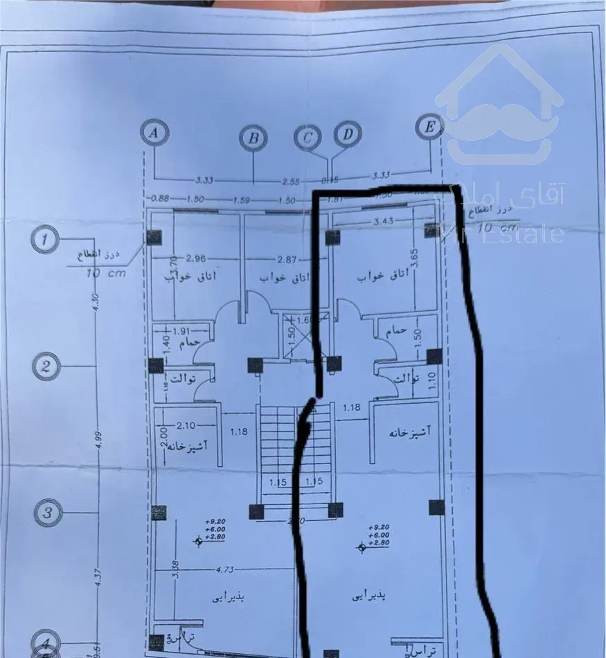 پیش فروش واحد ۶۶ متری  با بهترین شرایط و خاص