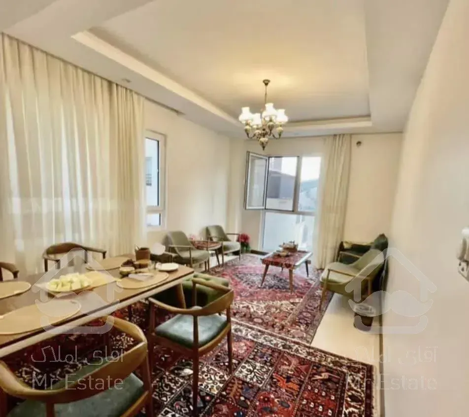 درکه ۶۵متری ۱خوابه مشرف به کوهستان وفضای سبز/نوساز