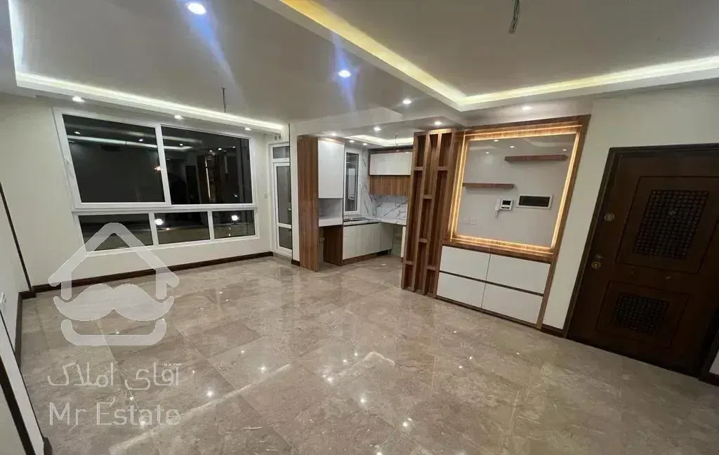 ۶۲متر/ فول امکانات با بالکن/سالن پرده خور َ/کن