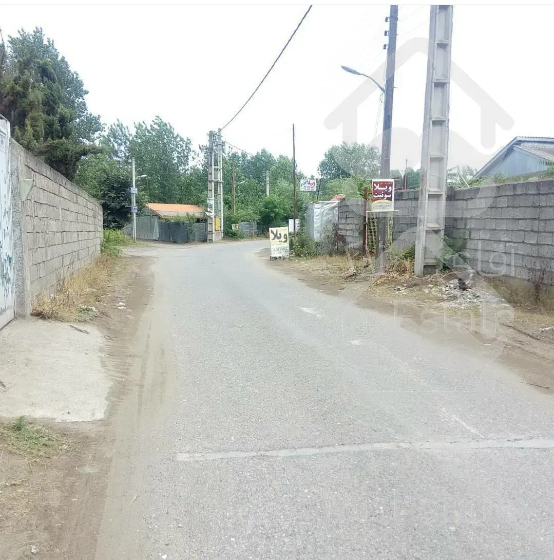 زمین ساحلی فاصله با دریا ۳۰۰ مترسندتک برگ مسکونی