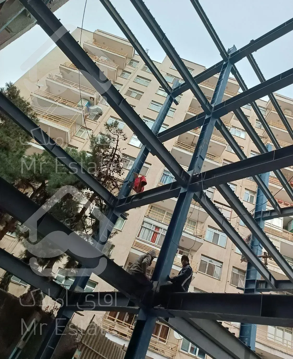 جوشکاری اسکلت فلزی سوله وشیروانی بازسازی برشکاری