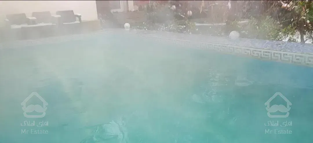 ویلا مبله استخر روباز آب گرم