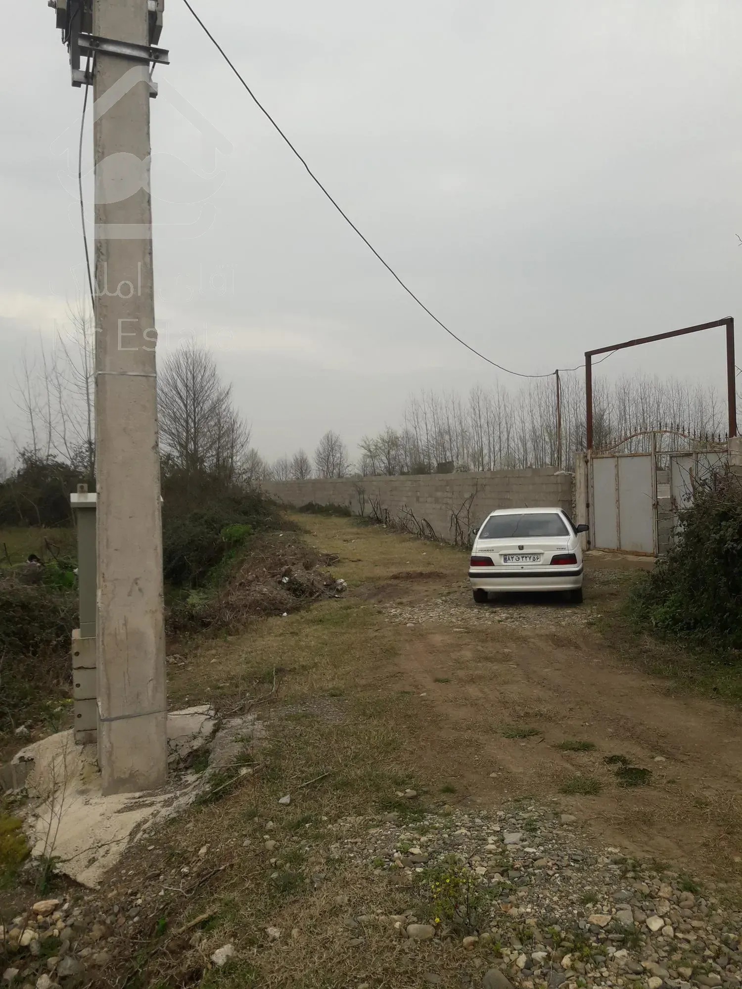 3000متر زمین سند دار همراه استخر ماهی قزل آلا ۴۰تنی