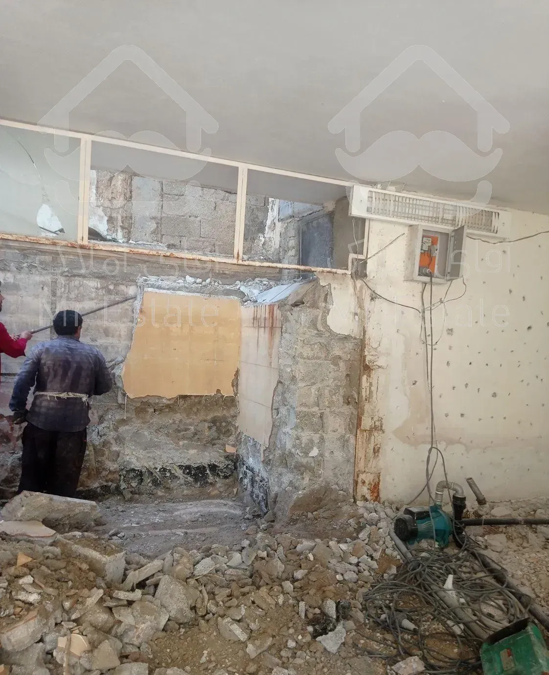 تخریب و بازسازی و گچکاری کلی و جزئی ساختمان