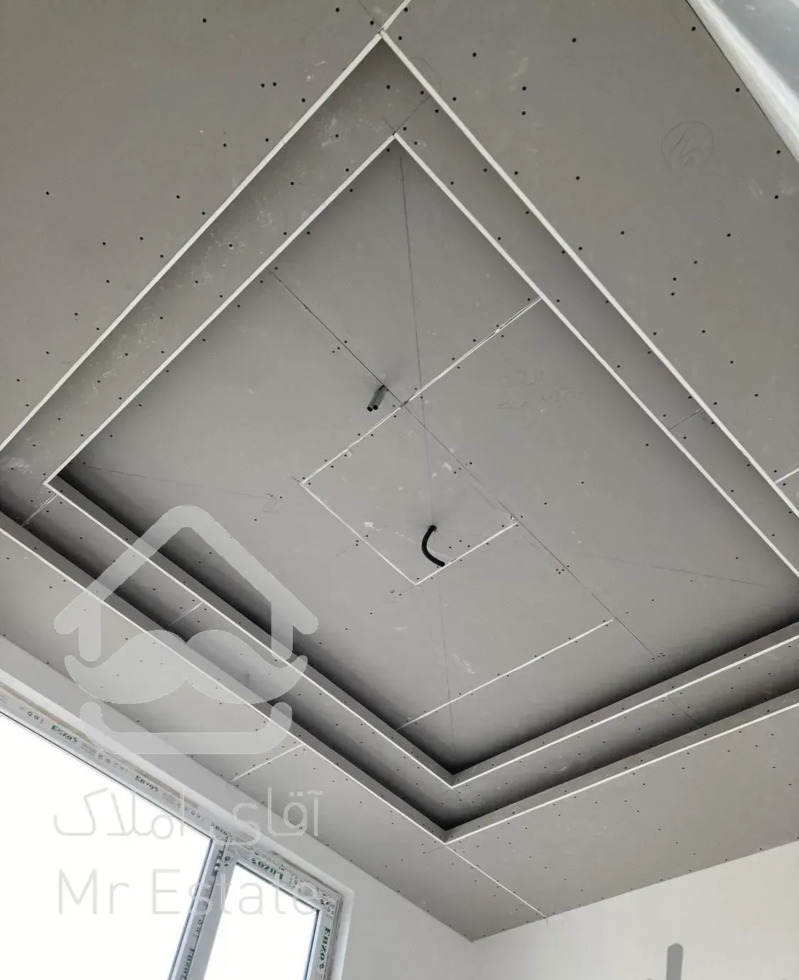 اجرای سقف کاذب (کناف،شبکه،پی وی سی)