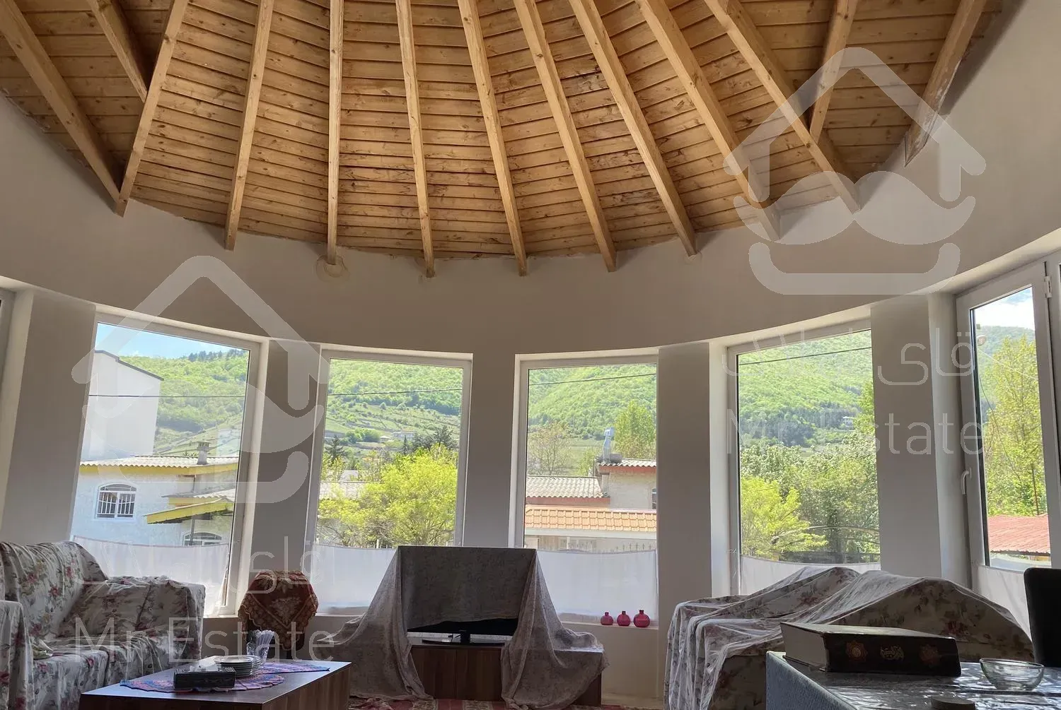 ویلا ویو جنگل 400 متر داخل شهر کلار دشت