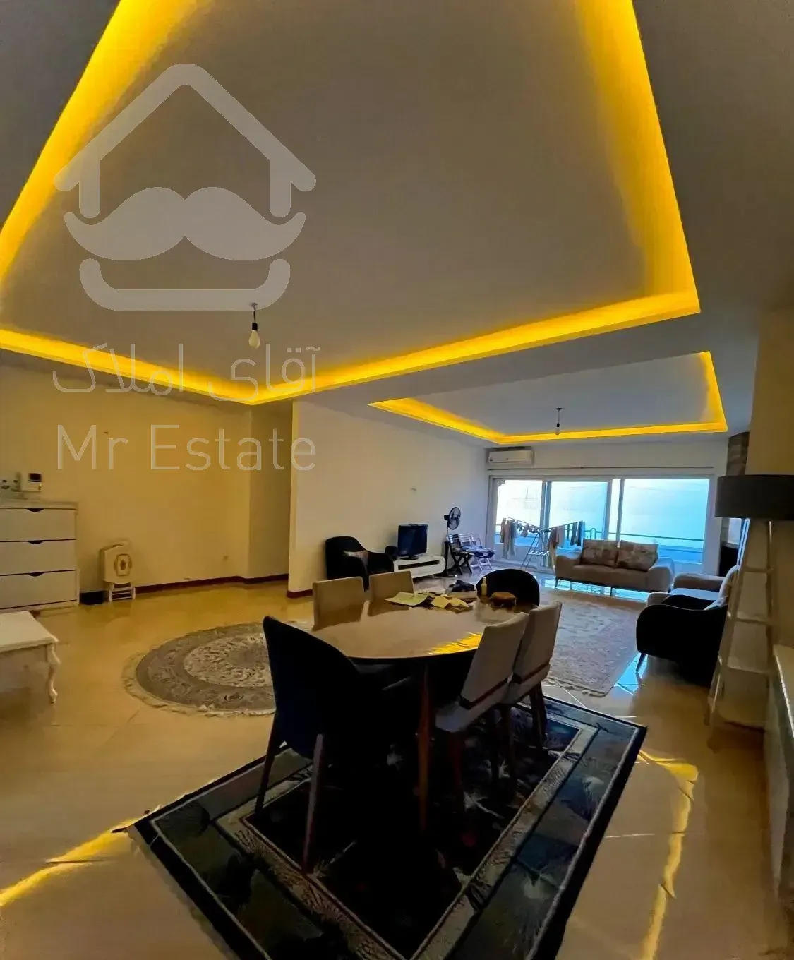 رهن آپارتمان ۱۸۰ متری ۳ خوابه/ پلاک اول دریا