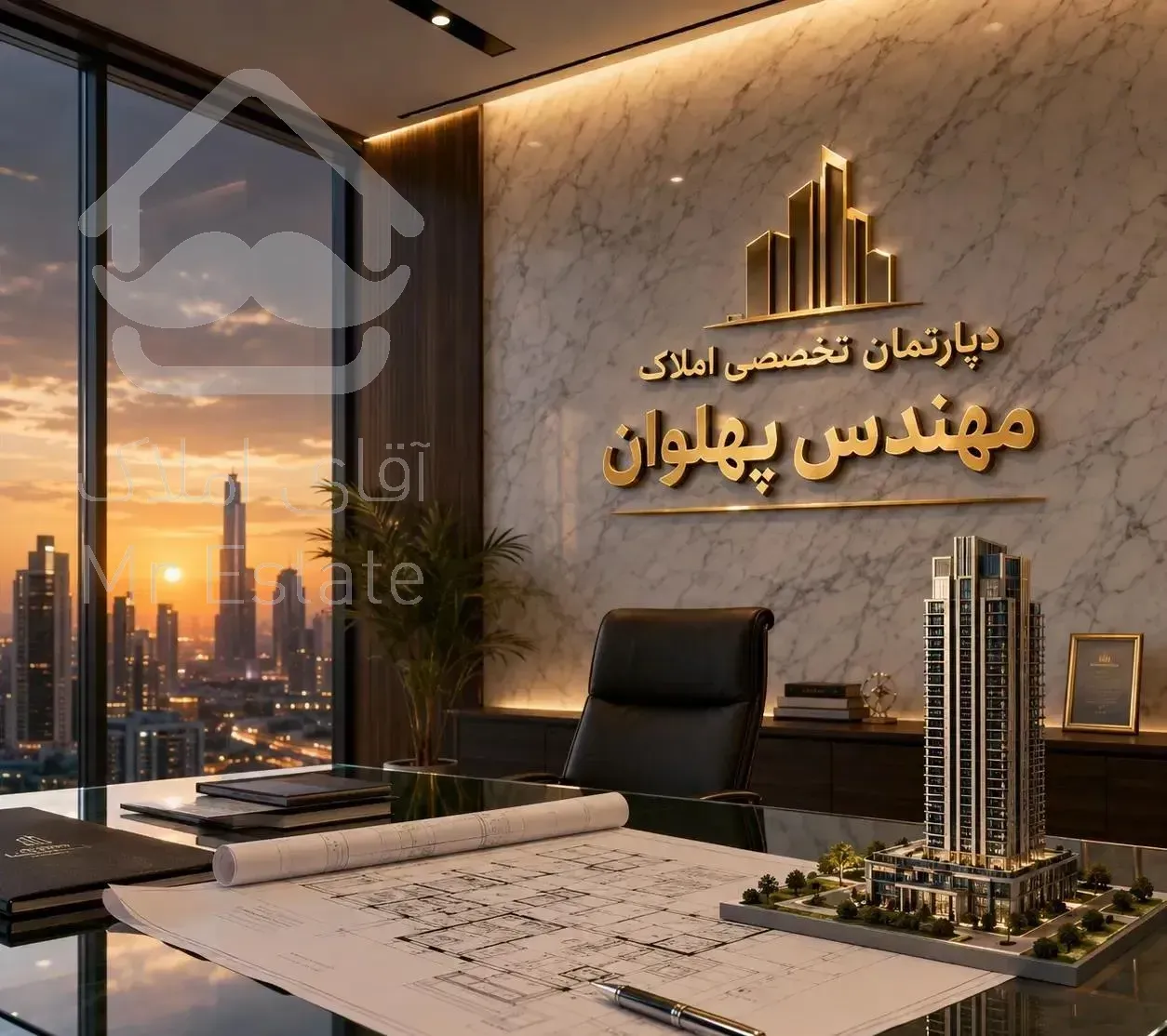 ۹۵ متری/ ۲ خواب/ عروس دامادی/ پل ۲۵ آبان خ باهنر