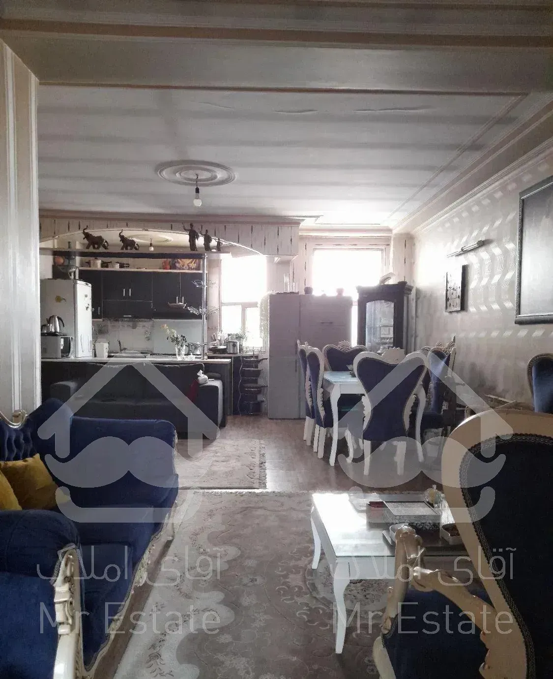 ۷۴مترشمال تهرانپارس غرق نور۲کله ط۵آفتابی فول بالکن