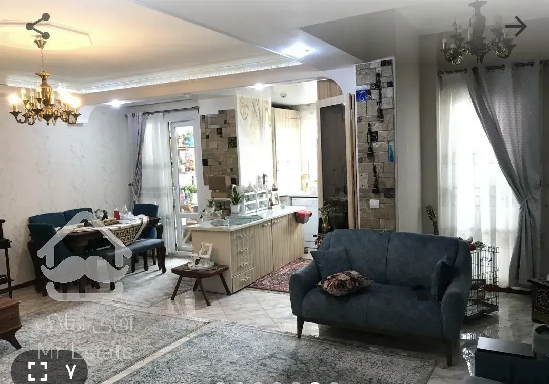 87متر آپارتمان رهن و اجاره واقع در سعادت آباد