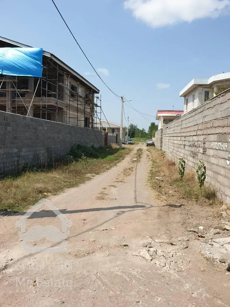 زمین ساحلی 200 متری