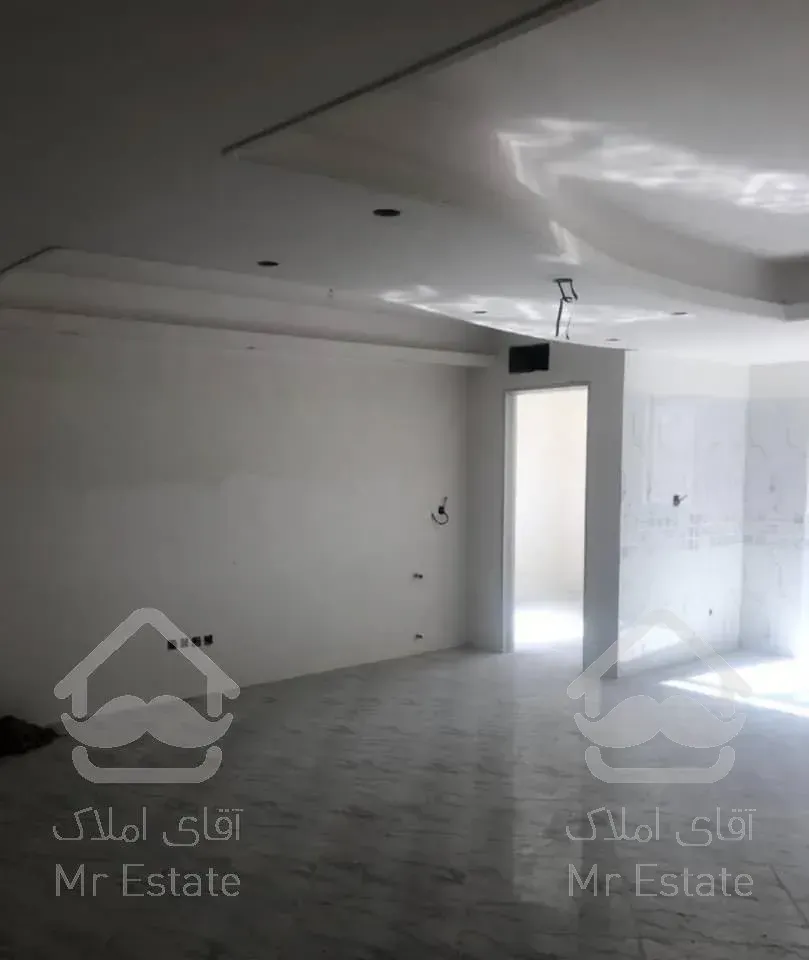 ۹۳متر ،دو خوابه، نوساز،کلید نخورده