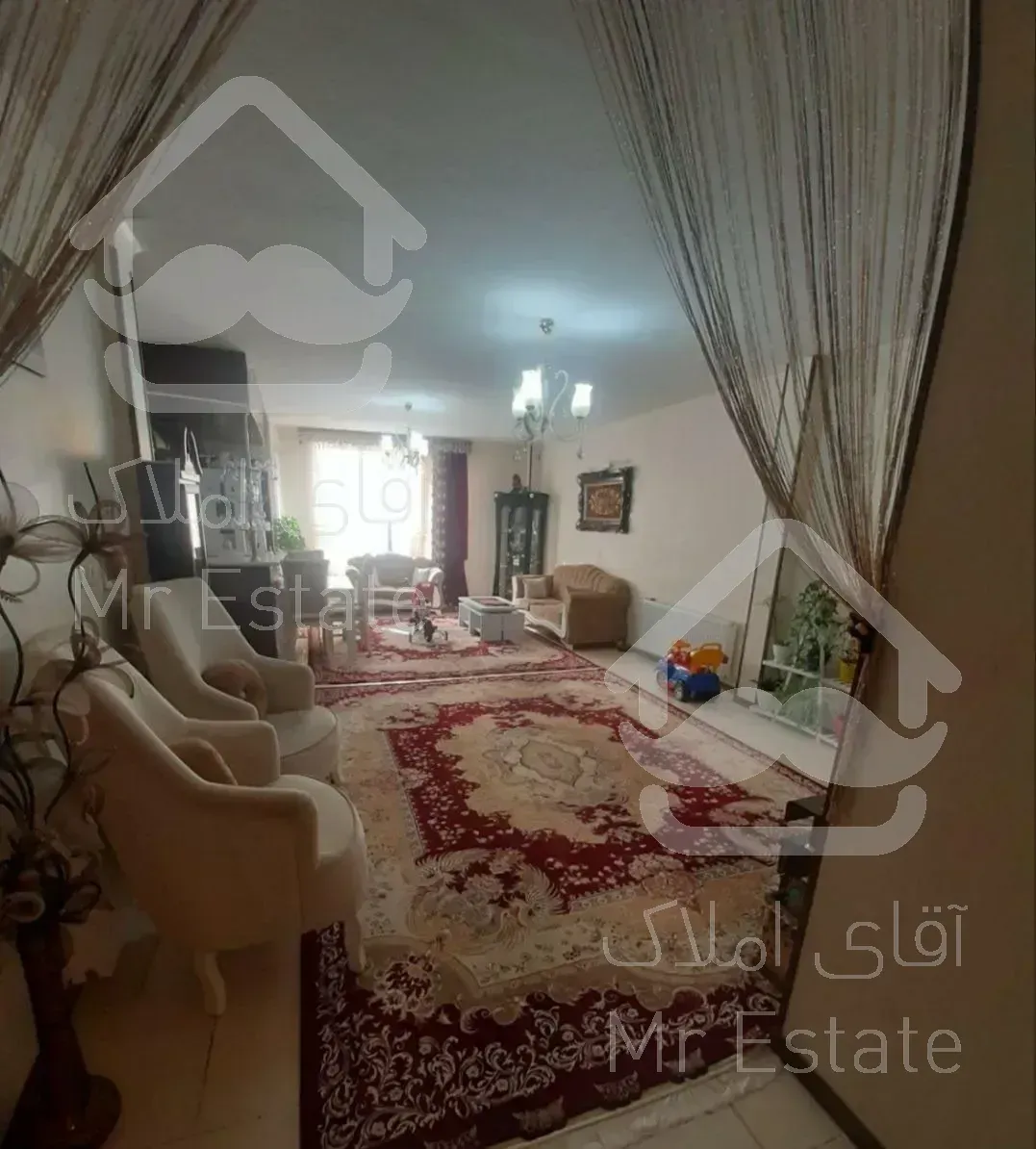 آپارتمان ۱۰۰ متر ۲ خواب  رو به نما فول