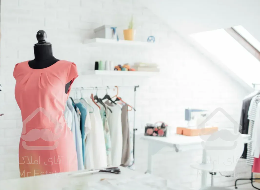 سعادت آباد ۱۳ متر مغازه خیاطی پاساژ افق