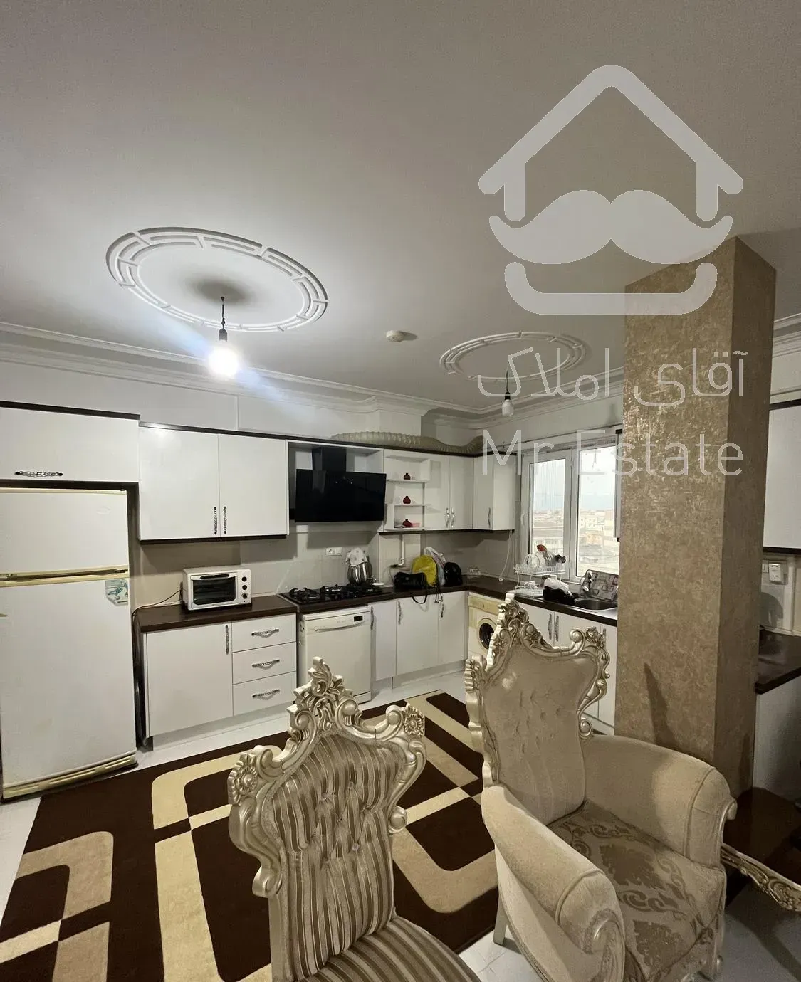 آپارتمان رهن کامل/تجهیزات کامل/خیابان ساری مولوی