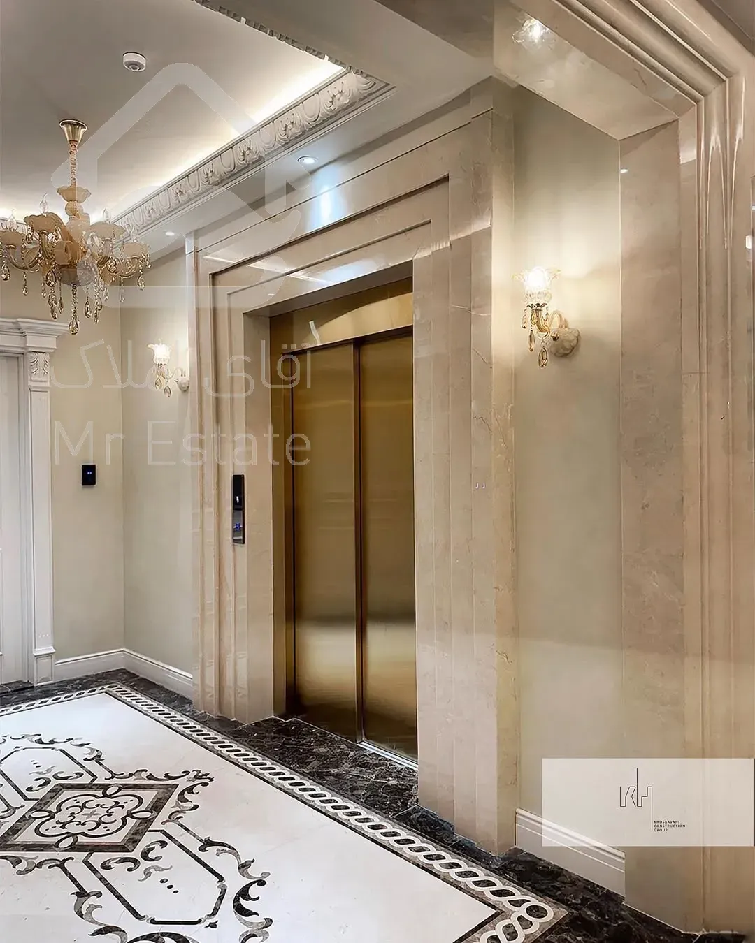 پنت هاوس ۴۲۰متری ۴خواب برج کلاسیک نیاوران گلسنگ