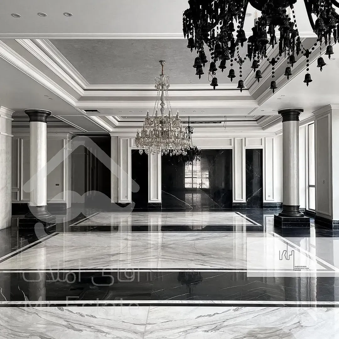 پنت هاوس ۴۲۰متری ۴خواب برج کلاسیک نیاوران گلسنگ