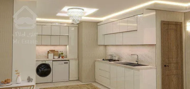 ۹۰ متر جابر*نوساز *دوکله نور