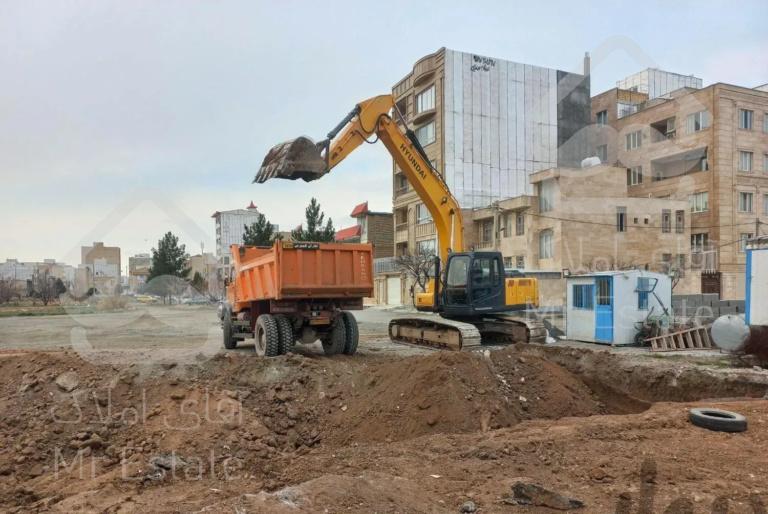 (بیل مکانیکی)تخریب،خاکبرداری و گودبرداری