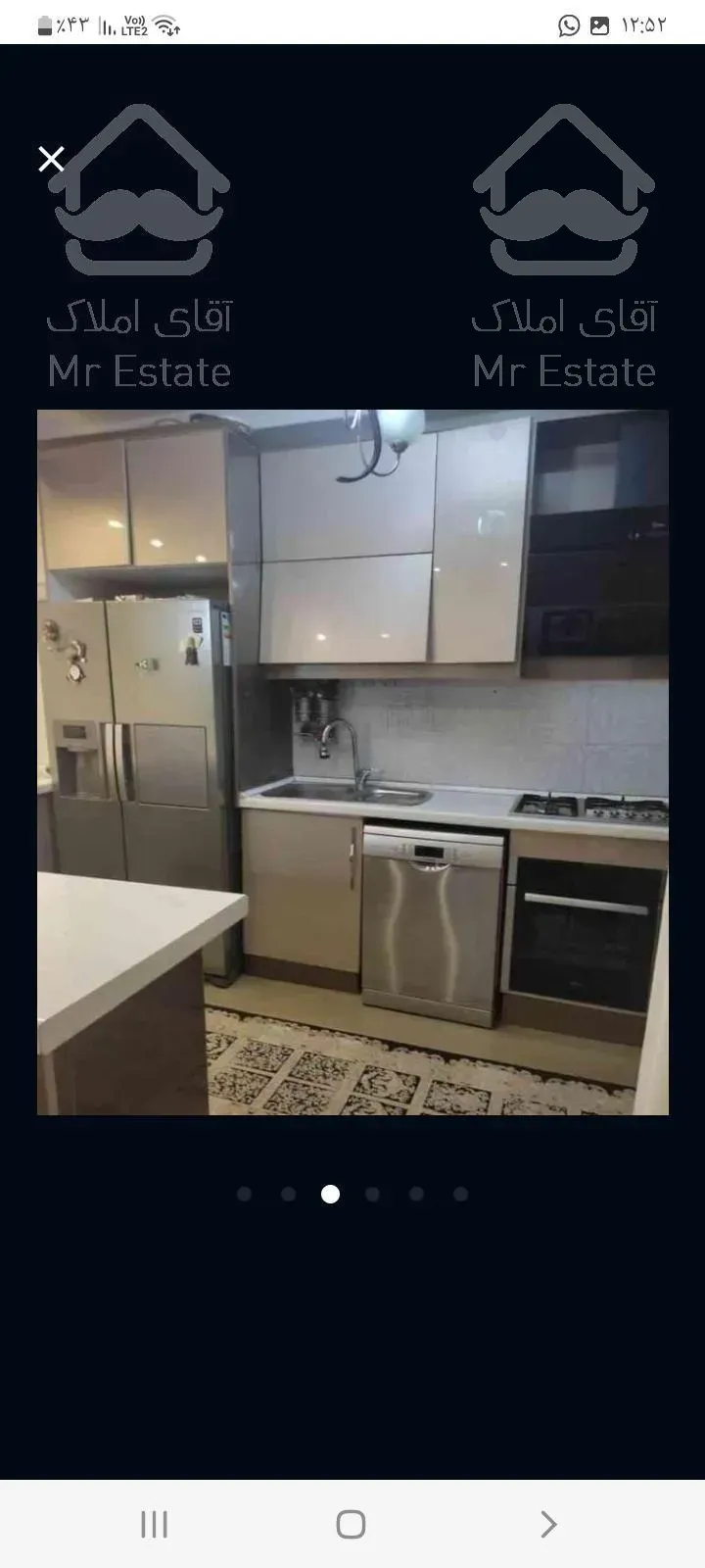 آپارتمان ۸۶ متری دو خواب طبقه چهارم