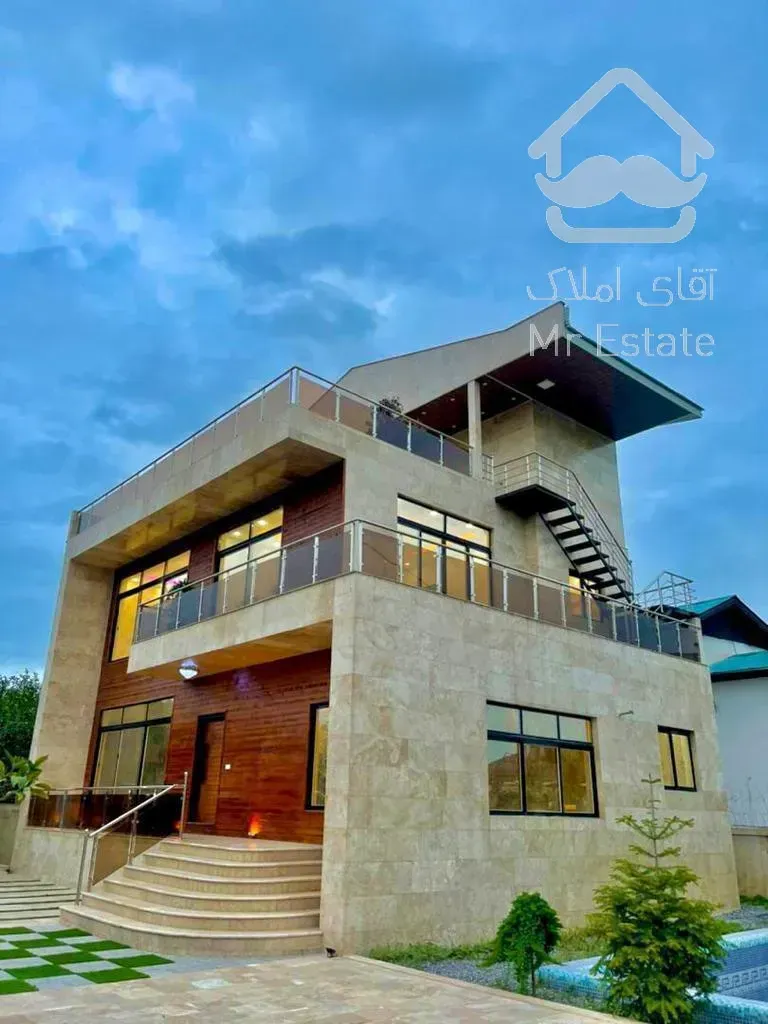 فروش و یا معاوضه ویلا تریبلکس بسیار شیک در شمال با آپارتمان در تهران