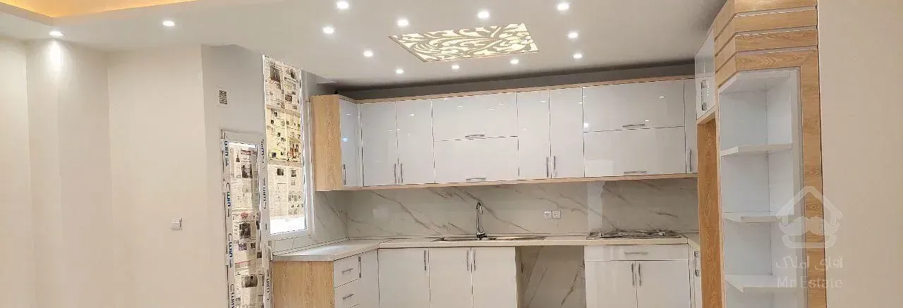 ۷۵متر خوش نقشه کلید نخورده ۲خواب فول امکانات