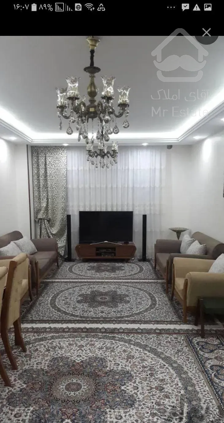 ۷۷ متر ۲ خواب فول مرتب