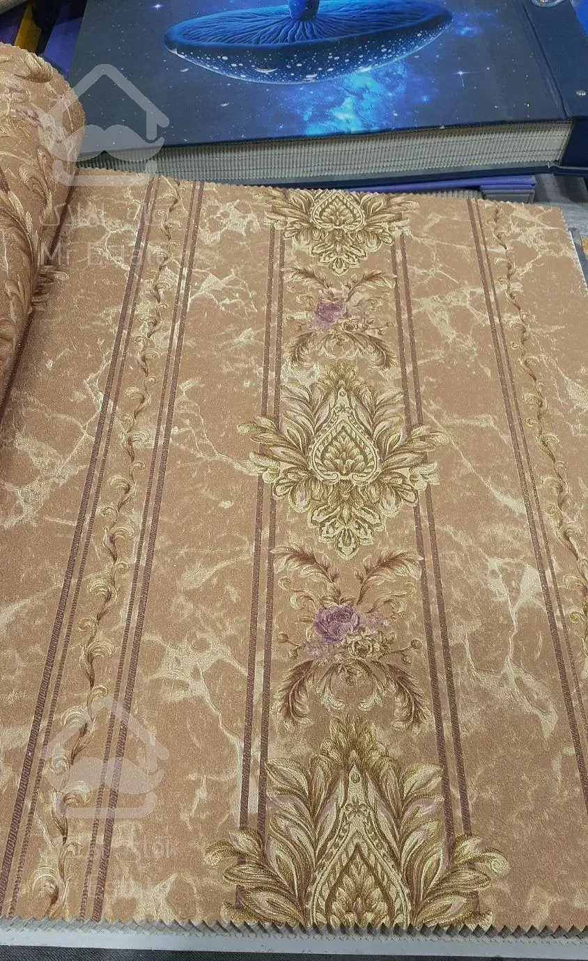 کاغذ دیواری پرده وموکت