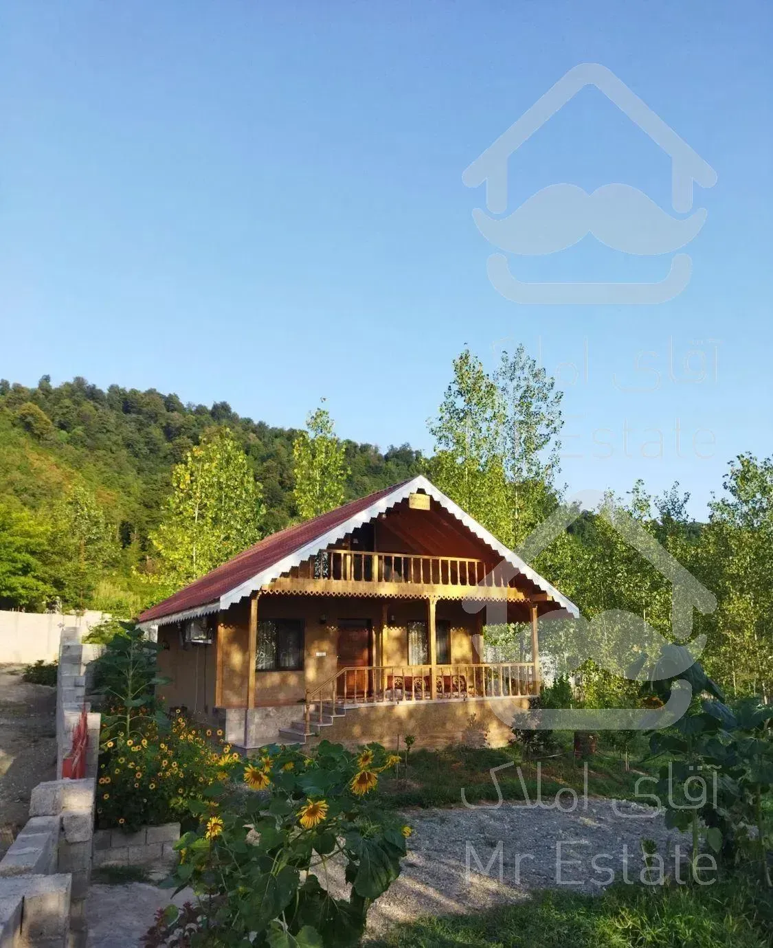 ویلاچوبی جنگلی دربست روستایی کوهپایه ای