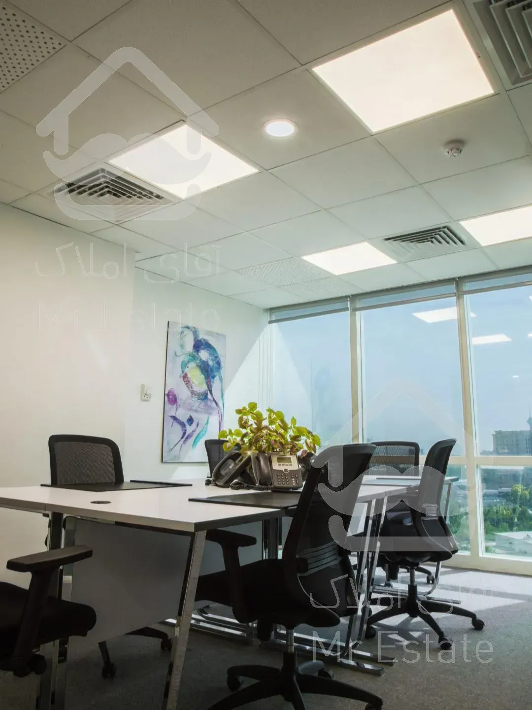 ۸۳ متر نوساز اولین برج باغ اداری بر اشرفی