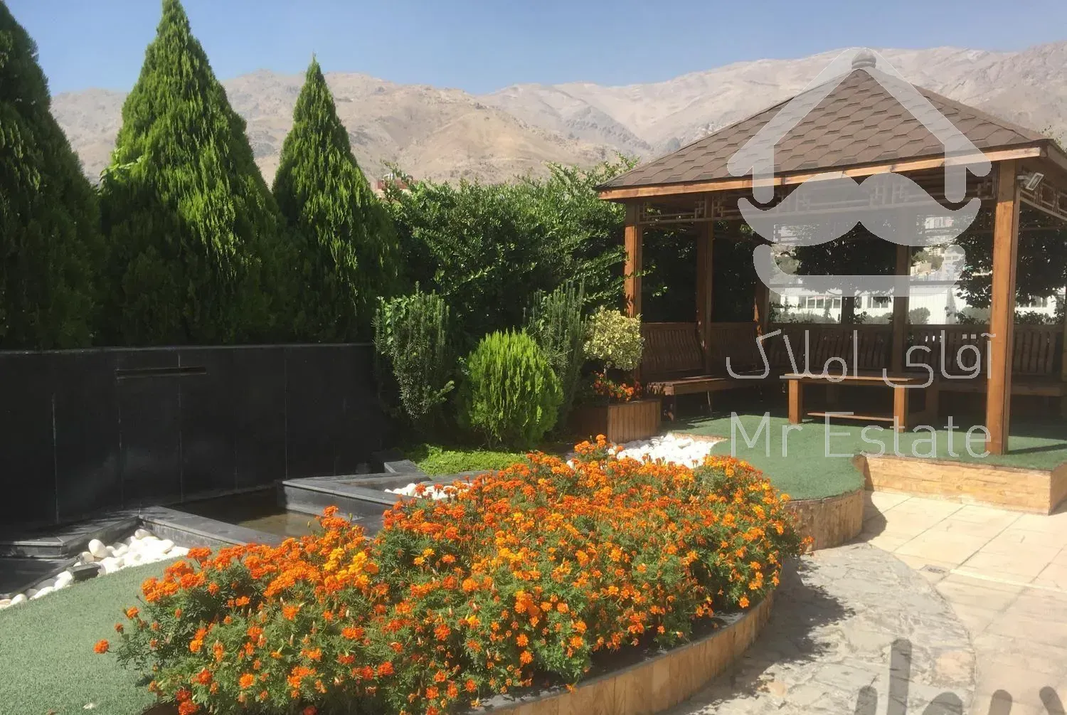 ۱۵۰متر آپارتمان ویو تراس باغ فردوس