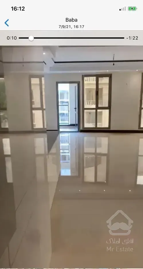 شهرک بهشتی  استخر ۹۸متر ۲خواب ۲ساله