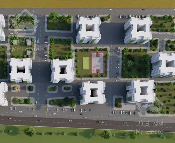 فروش. آپارتمان ۹۰ متری ۲ خوابه .دریاچه .چیتگر